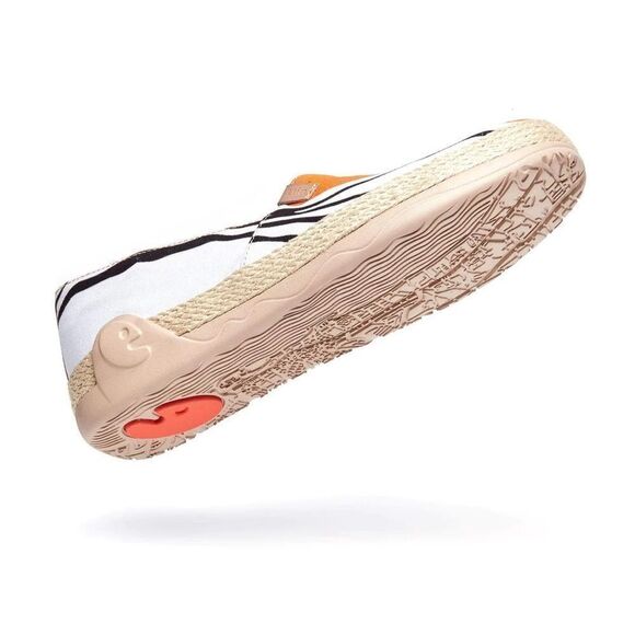 UIN Women's Espadrilles Slip Ons Knitted Walking Casual Shoes(Summer Wave)No Box - Picture 6 of 9